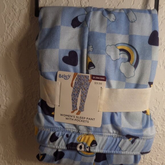 Bluey Women's Sleep Pant 2x - Picture 1 of 2